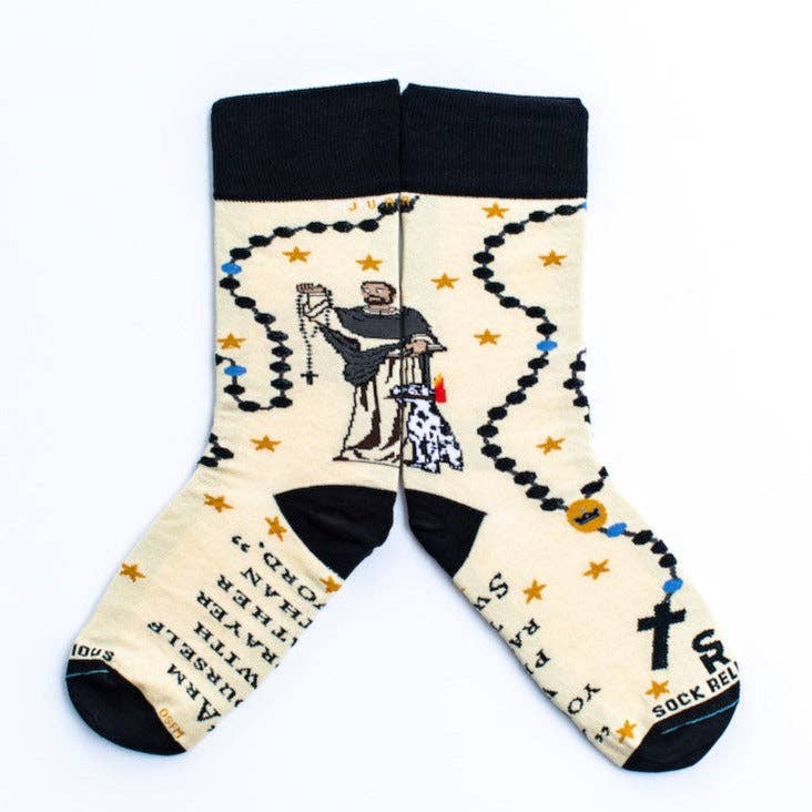 Religious Themed Socks, Kids-Adult Size (Many Variants)