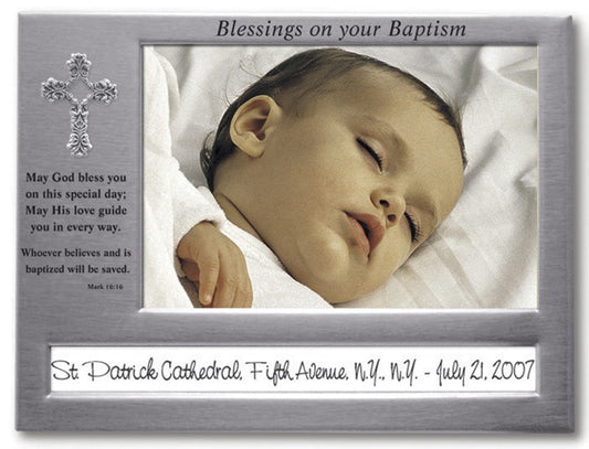 Blessings on Your Baptism - Personalization - Frame