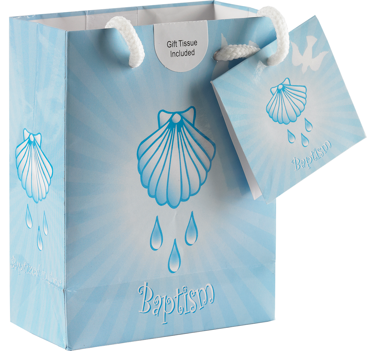 Blue Shell, Baptism - Gift Bag