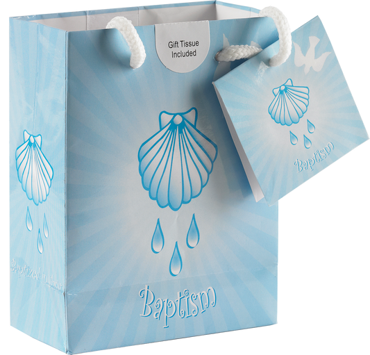 Blue Shell, Baptism - Gift Bag