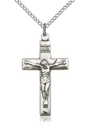 Sterling Silver Crucifix Necklace