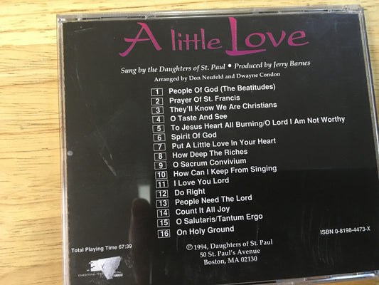 A Little Love - CD (Used)