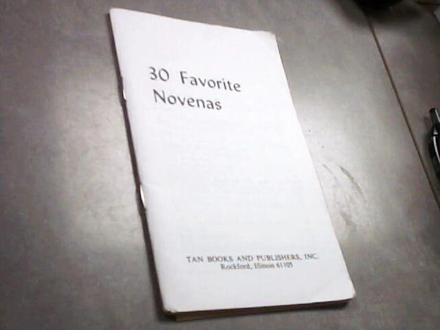 USED - 30 Favorite Novenas