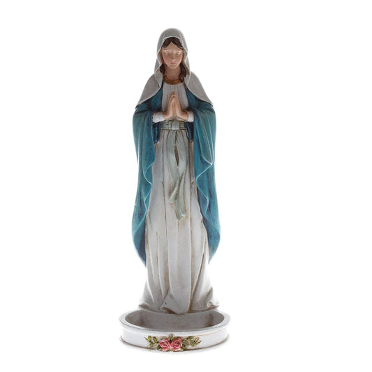 Madonna Rosary Holder Statue