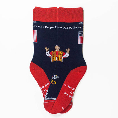 Religious Themed Socks, Kids-Adult Size (Many Variants)