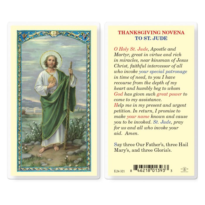 St. Jude - Holy Card (4 Variants)