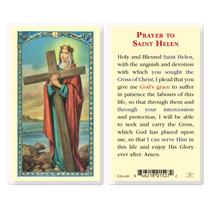 St. Helen Holy Card