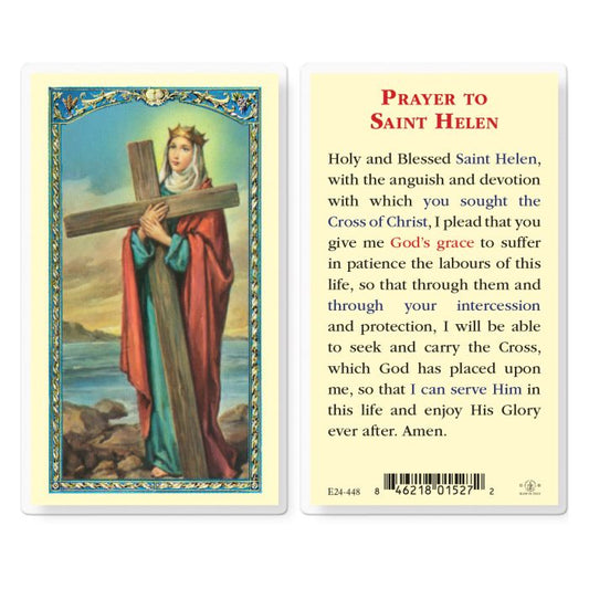 St. Helen Holy Card