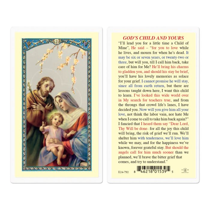 God's Child and Yours - Holy Card (800334)