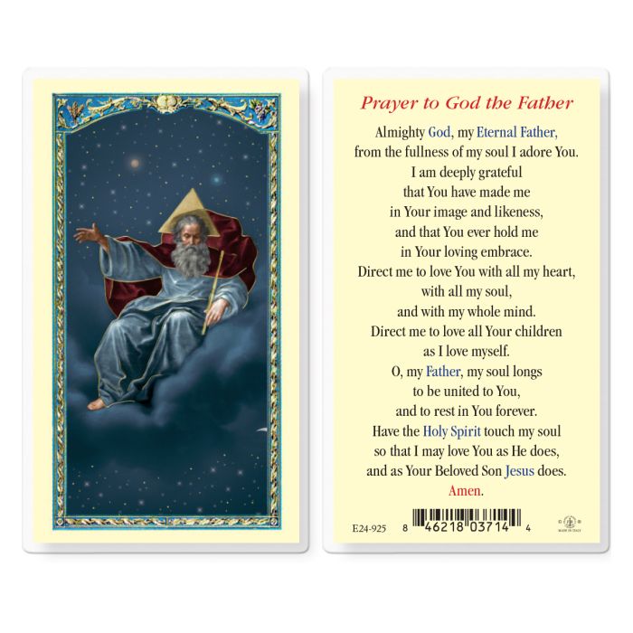 God the Father - Holy Card