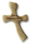 "Just a Memory Away" cross and prayer card