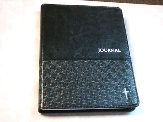 Prayer Journal in black flex cover