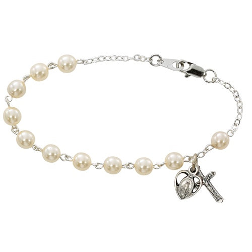 Glass Pearl Bracelet