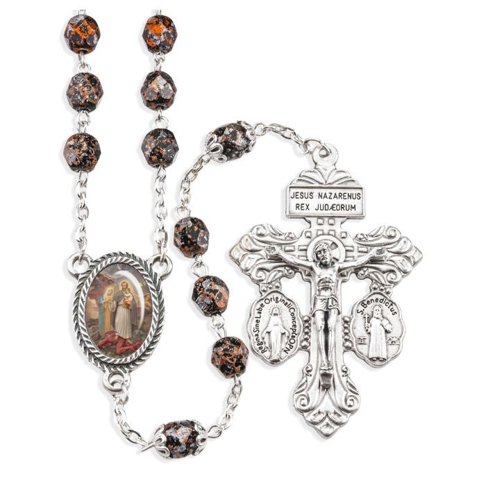 St. Joseph Terror of Demons Rosary with Special Pardon Crucifix