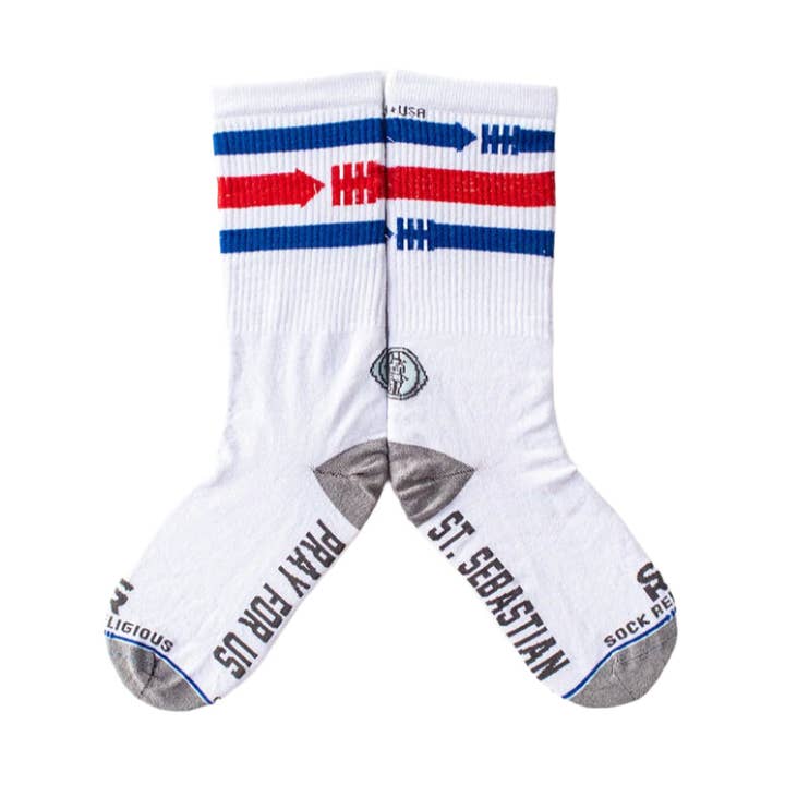 Religious Themed Socks, Kids-Adult Size (Many Variants)