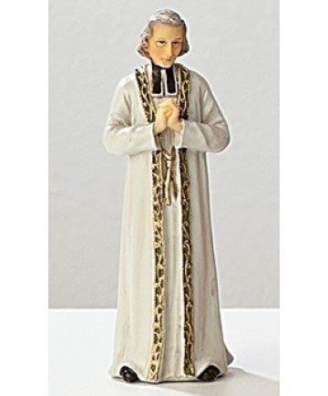 4" St. John Vianney Statue