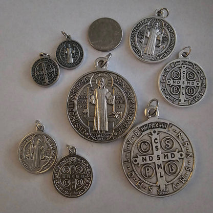 St. Benedict Jubilee Medal, Oxidized