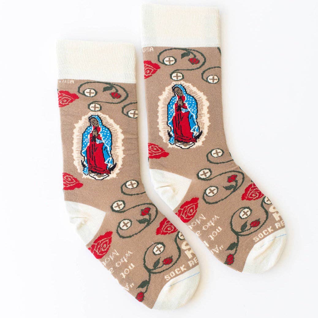 Religious Themed Socks, Kids-Adult Size (Many Variants)