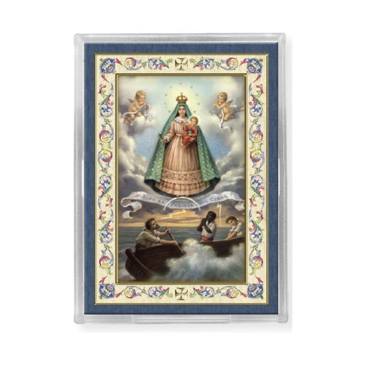 Caridad Del Cobre Standing Plaque Or Magnet