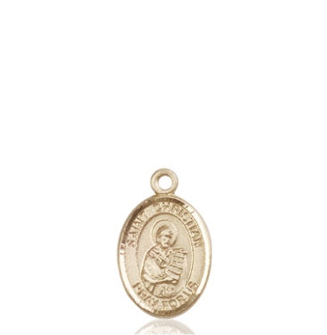 St. Christian Demosthenes - Oval Patron Series - 14KT Gold - Medal only