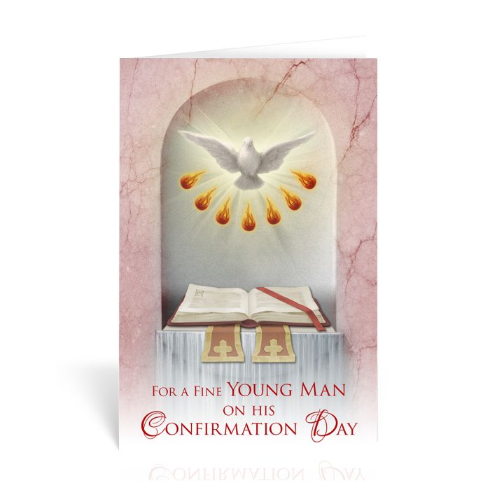 Holy Spirit Confirmation Greeting Card