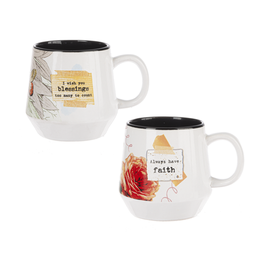 Notes of Faith Mugs