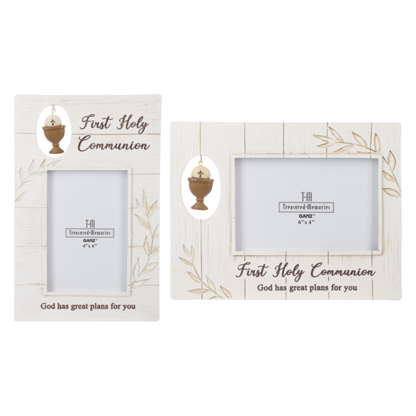 First Communion Frame For 4x6 Picture (ER77494)