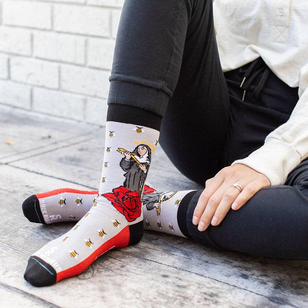 St. Rita Adult Socks