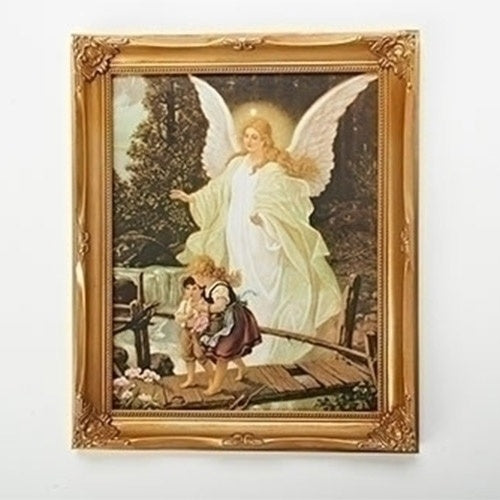 Framed Guardian Angel Print