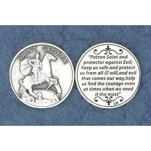 Pocket Tokens / Coins (Variants Include: Trinity, Mary, Angels, Saints, and More)