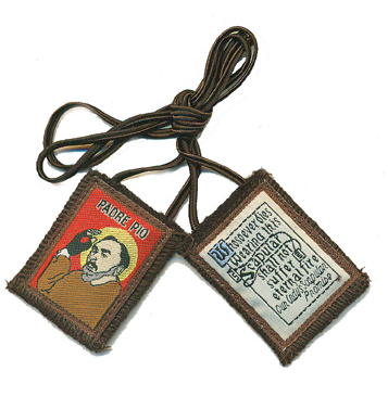 St. Padre Pio Brown Scapular