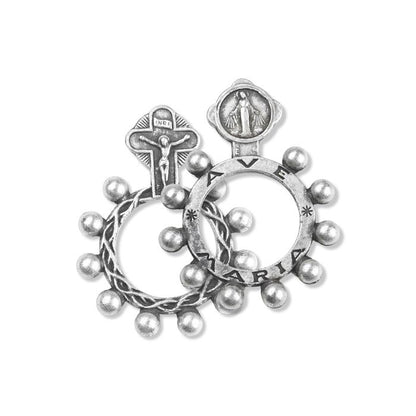Finger Decade Rosary Ring (4 Variants)