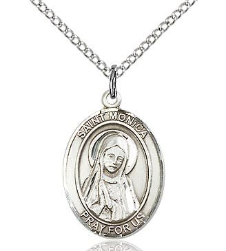 St. Monica Oval Patron Series - Necklace