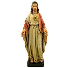 Sacred Heart of Jesus statue 8 inches