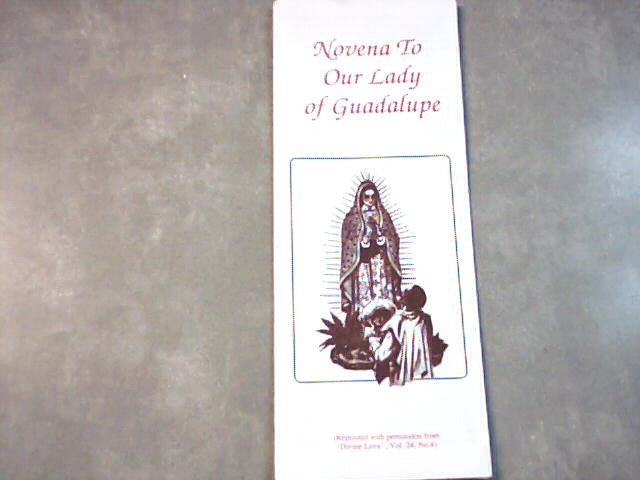 Novena to Our Lady of Guadalupe pamphlet