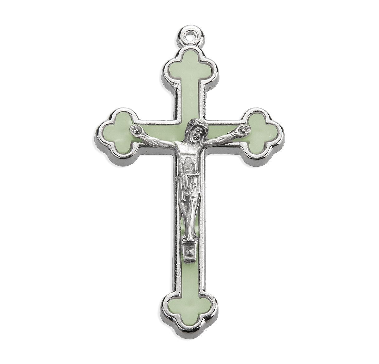 Luminious Crucifix - Cloverleaf Design 2"