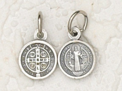 St. Benedict mini medal 1/2 inch