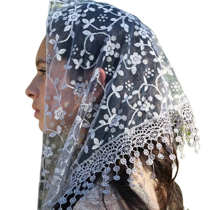 Cherry Blossom Church Veil - Color Variants