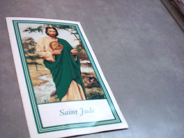 Saint Jude biography pamphlet