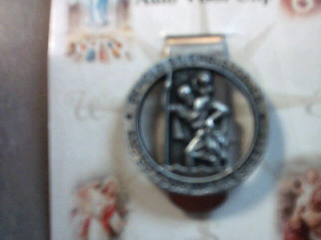 St. Christopher Visor Clip