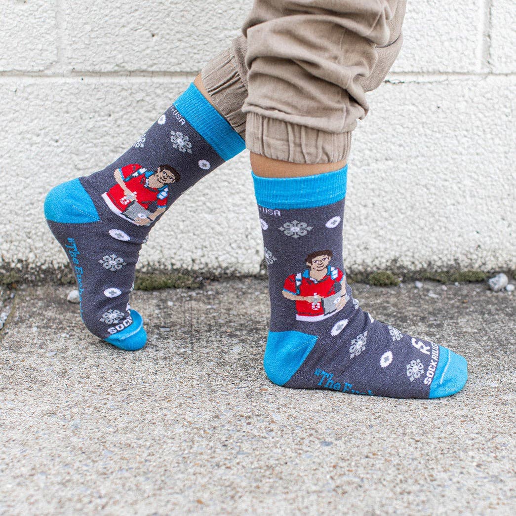 St. Carlo Acutis Eucharist Kids Socks