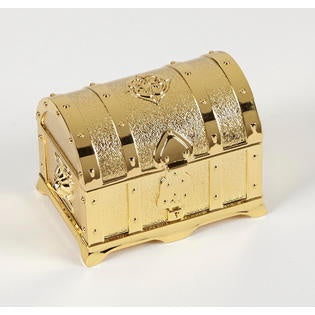 Gold Treasure Box with (13 Piece) Arras Coin Set