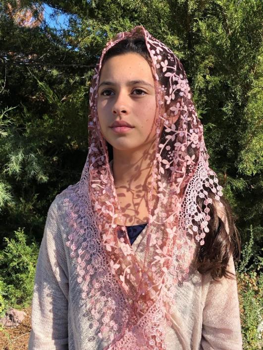 Cherry Blossom Church Veil - Color Variants