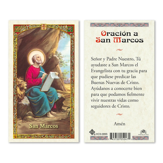 San Marcos Holy Card
