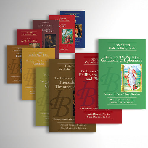 Ignatius Catholic Study Bible: Individual Booklets - by Scott Hahn and Curtis Mitch