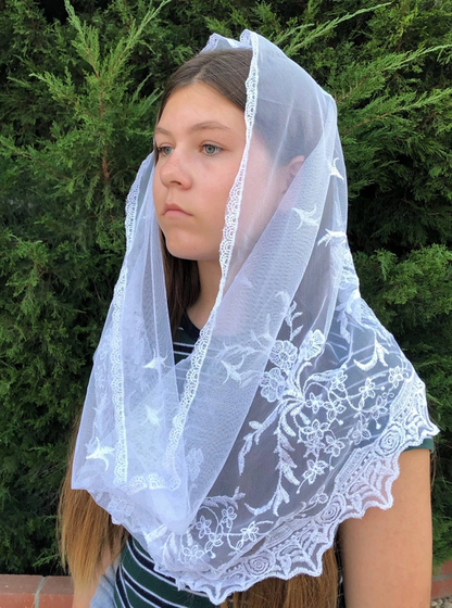 Devotional Infinity Church Veil, St. Veronica - Color Variants