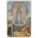 Our Lady Of Fatima Holographic 3D Holy Card