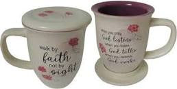 Walk By Faith Not By Sight Coffee Mug