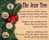 Jesse Tree Set: Book and Set of 27 Wooden Ornaments