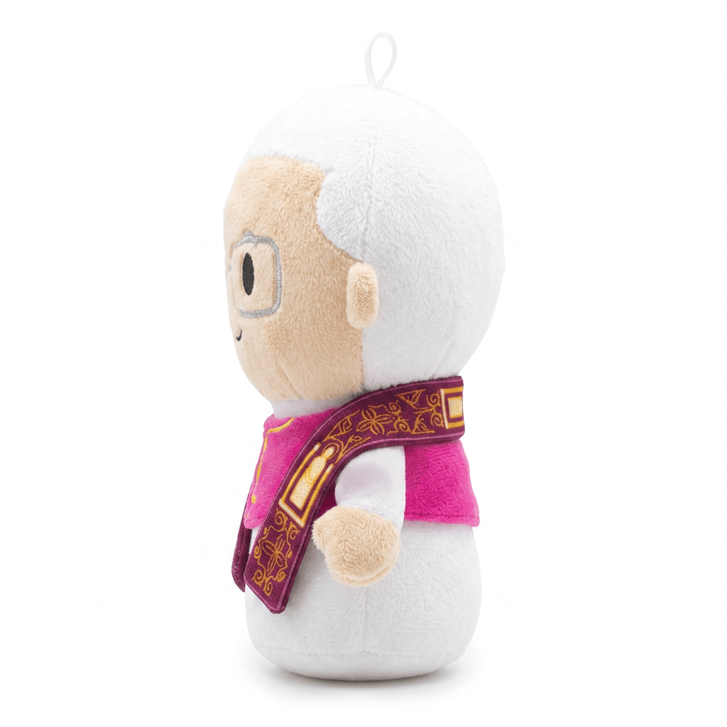 Pope Leo XIV Mini Plush Doll 4.75" - First American Pope